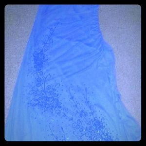 City Triangle Blue Formal Dress